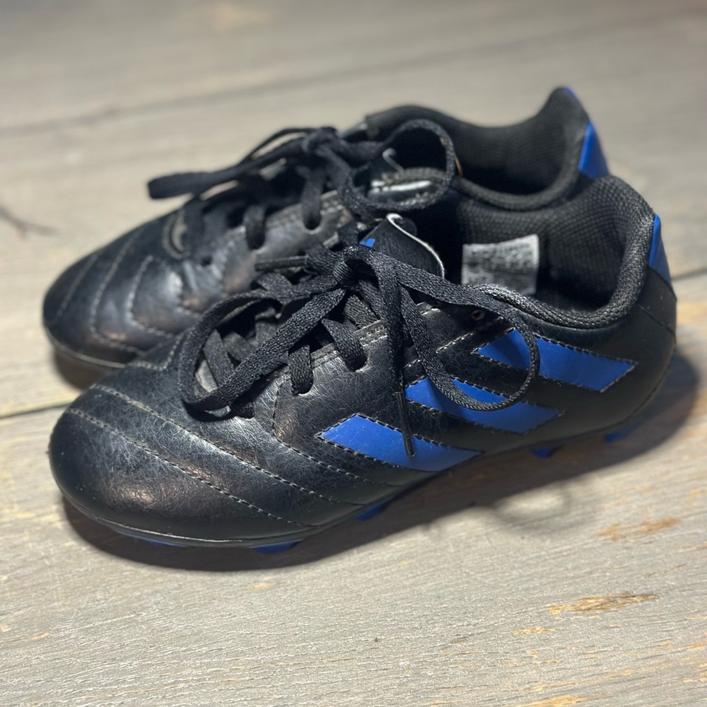 Gently used Adidas Goletto cleats size 13 toddler